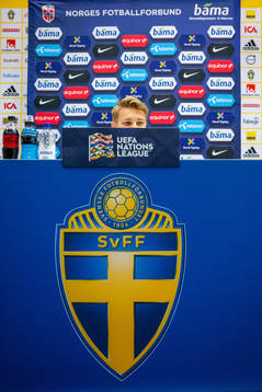 Martin Ødegaard of the Norwegian national football team