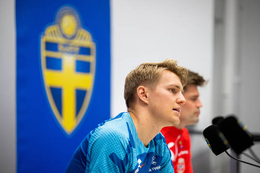 Martin Ødegaard of the Norwegian national football team