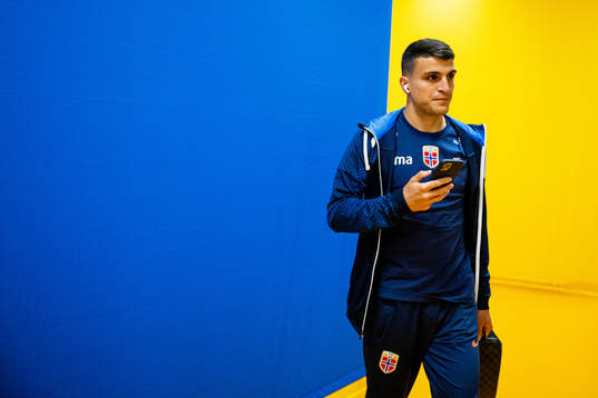 Mohamed Elyounoussi of the Norwegian national football team