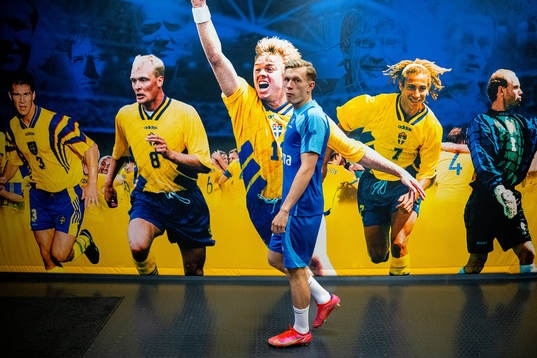 Marcus Holmgren Pedersen of the Norwegian national football