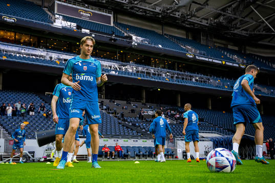 Kristian Thorstvedt of the Norwegian national football team