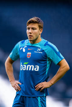 Fredrik André Bjørkan of the Norwegian national football
