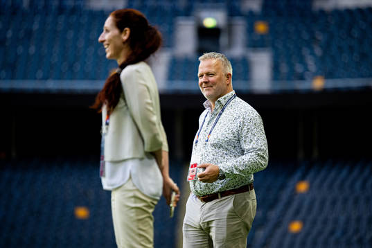 Kai-Erik Aarstad of the Norwegian Football Association (NFF)