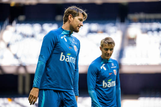 Stefan Strandberg of the Norwegian national football team