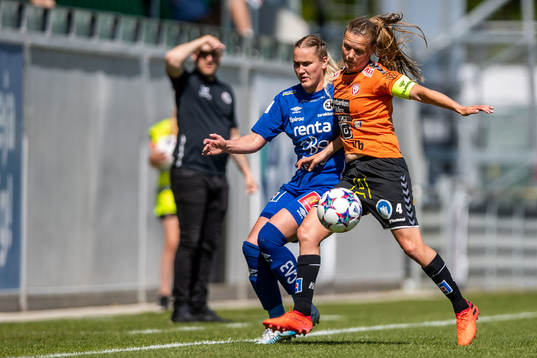Örebros Elin Pikkujämsä och Kristianstads Michaela