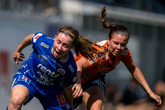 Örebros Heidi Kollanen och Kristianstads Josefin Harrysson