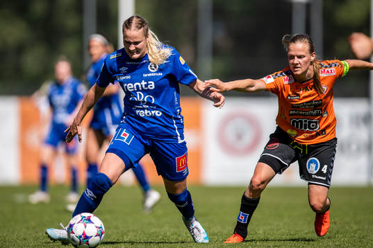 Örebros Elin Pikkujämsä och Kristianstads Michaela