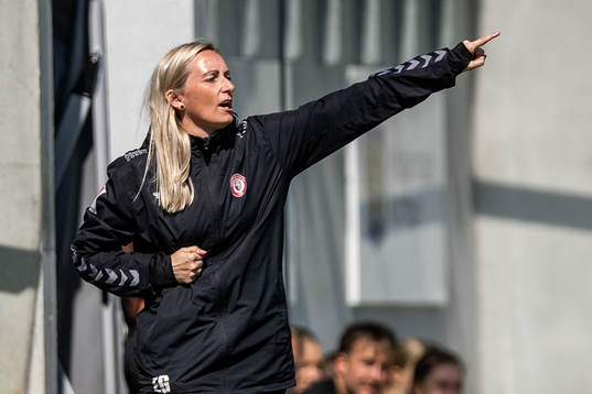 Kristianstads tränare Elisabet Gunnarsdottir