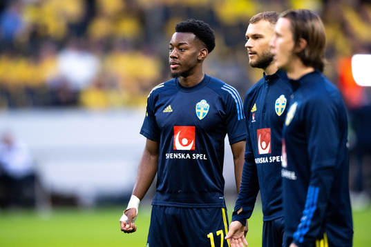 Anthony Elanga of Sweden