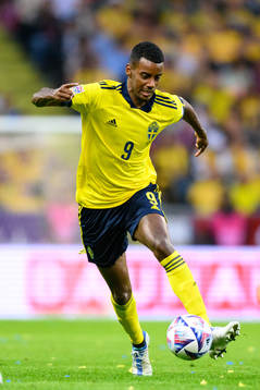 Alexander Isak of Sweden