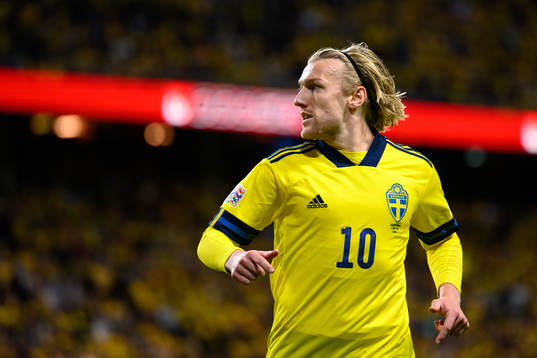 Emil Forsberg of Sweden