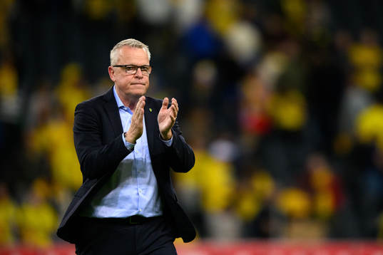 Head coach Janne Andersson of Sweden