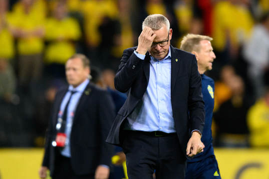 Head coach Janne Andersson of Sweden