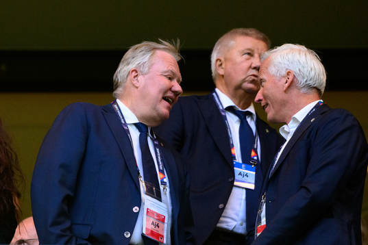 Karl-Erik Nilsson, president of the Swedish Football