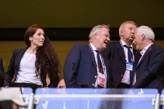 Lise Klaveness, president of the Norwegian Football