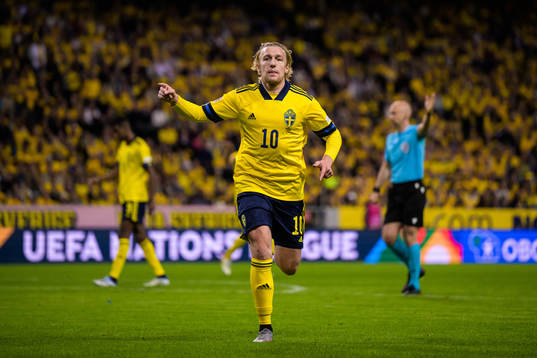 Emil Forsberg of Sweden
