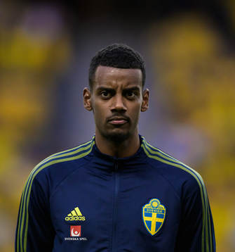 Alexander Isak of Sweden