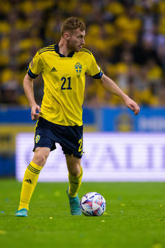Dejan Kulusevski of Sweden