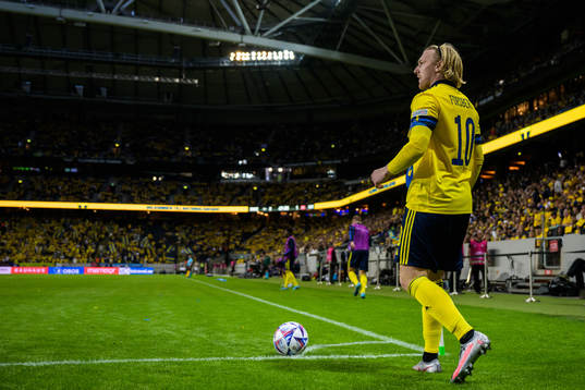 Emil Forsberg of Sweden