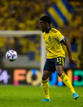 Anthony Elanga of Sweden