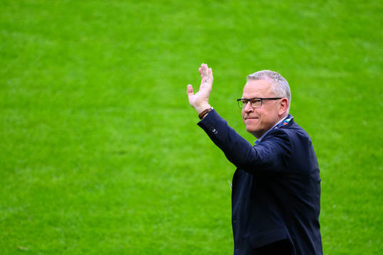 Head coach Janne Andersson of Sweden
