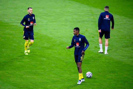 Alexander Isak of Sweden