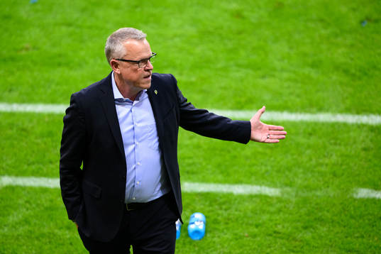 Head coach Janne Andersson of Sweden