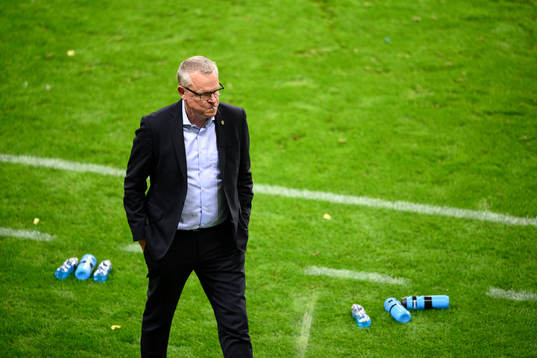 Head coach Janne Andersson of Sweden