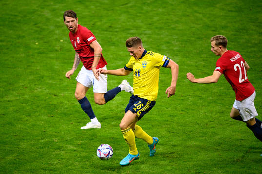 Stefan Strandberg and Marcus Holmgren Pedersen of Norway