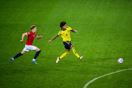 Marcus Holmgren Pedersen of Norway and Jens Cajuste of