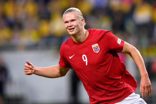 Erling Braut Haaland of Norway