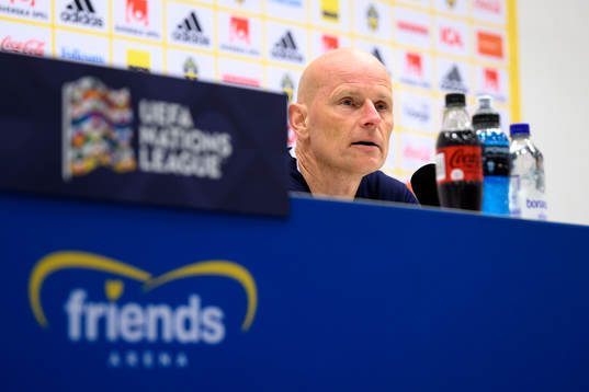 Ståle Solbakken, head coach of Norway