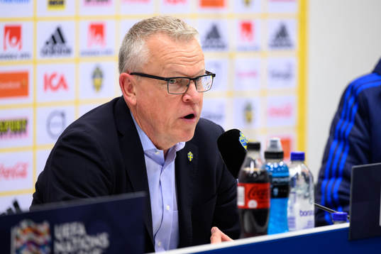 Head coach Janne Andersson of Sweden