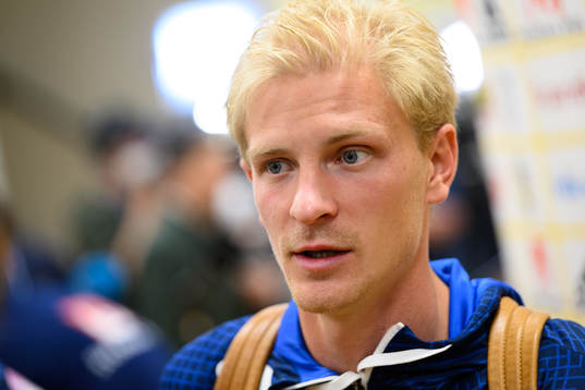 Morten Thorsby of Norway