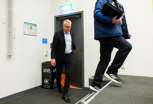 Head coach Janne Andersson of Sweden