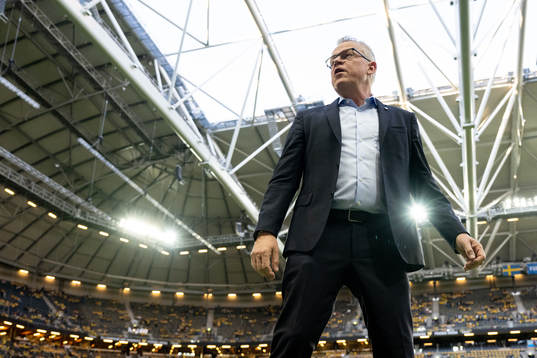 Head coach Janne Andersson of Sweden