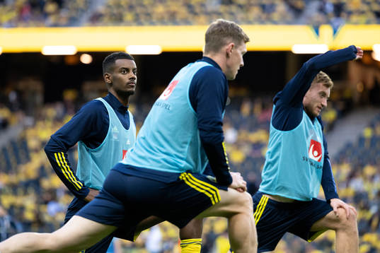 Alexander Isak of Sweden