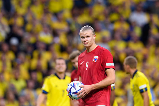 Erling Braut Haaland of Norway