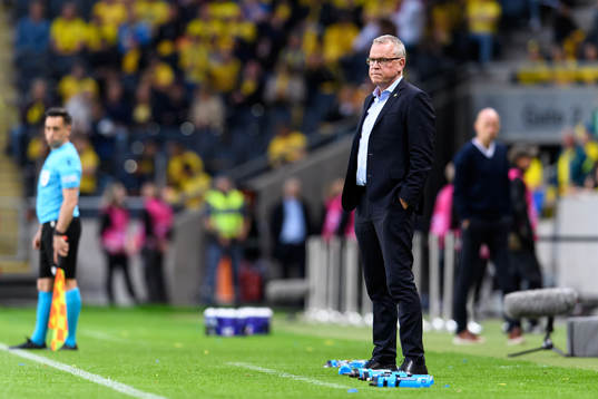 Head coach Janne Andersson of Sweden