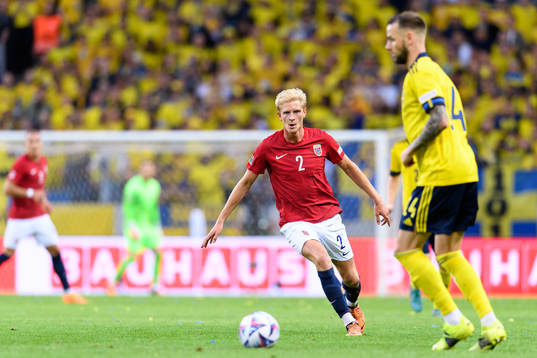 Morten Thorsby of Norway