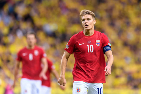 Martin Ødegaard of Norway