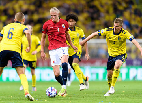 Erling Braut Haaland of Norway