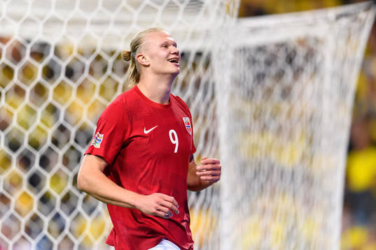 Erling Braut Haaland of Norway