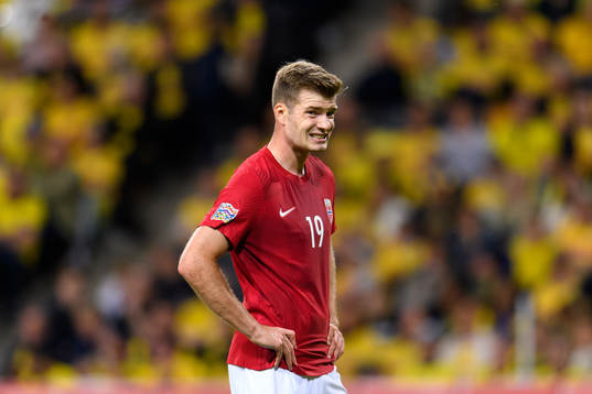 Alexander Sørloth of Norway