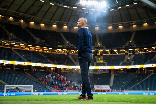 Ståle Solbakken, head coach of Norway