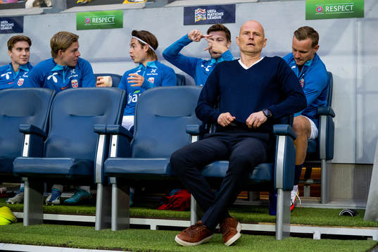 Ståle Solbakken, head coach of Norway