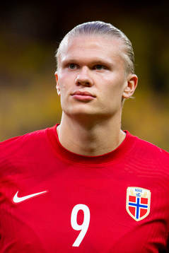 Erling Braut Haaland of Norway