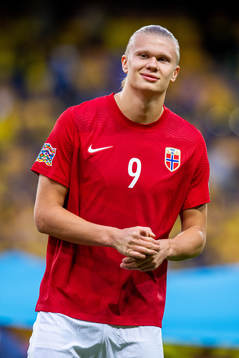Erling Braut Haaland of Norway