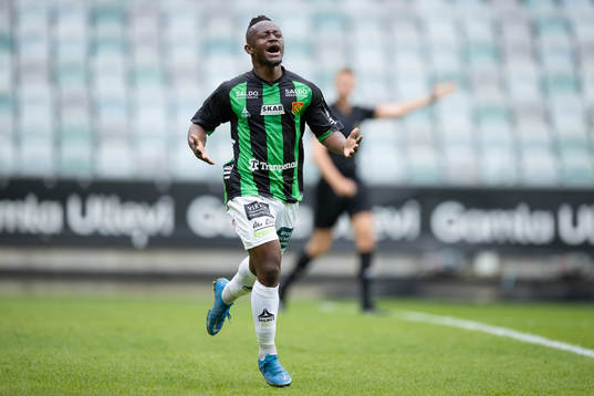 GAIS Michael Kargbo jublar