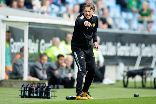 GAIS tränare Fredrik Holmberg